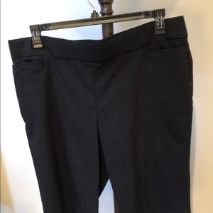 DANA BUCHMAN SZ: XL black stretch walking shorts